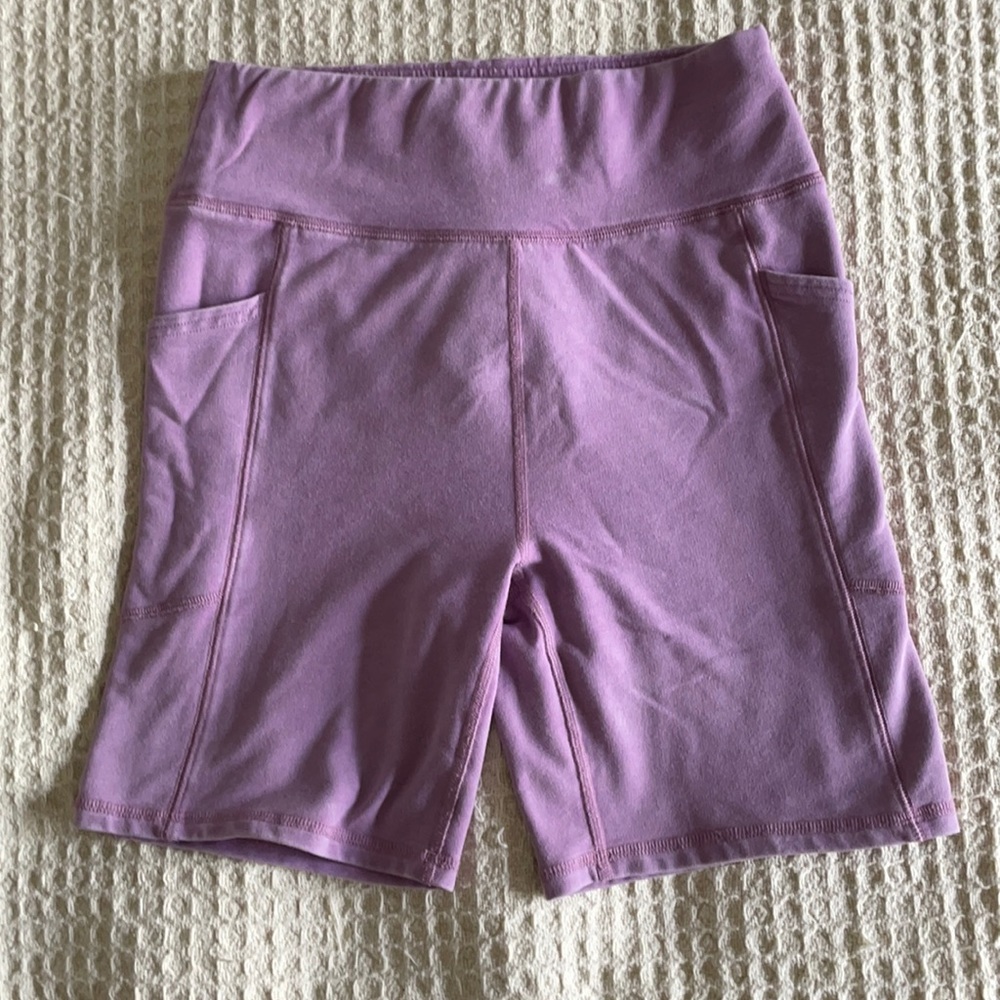 AE Terry Pocket Highest Waist 7in Bike Short